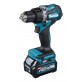 Makita DF002GD201 XGT gręžtuvas - suktuvas 2x2.5 Ah